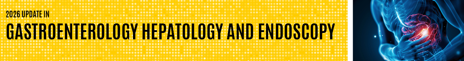 University of Iowa Update in Gastroenterology, Hepatology, and Endoscopy 2026 Banner